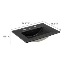 Load image into Gallery viewer, Cayman 24&quot; Bathroom Sink by Modway
