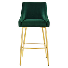 Load image into Gallery viewer, Discern Performance Velvet Bar Stool by Modway
