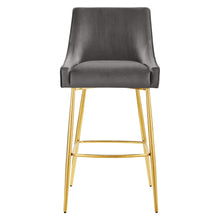 Load image into Gallery viewer, Discern Performance Velvet Bar Stool by Modway
