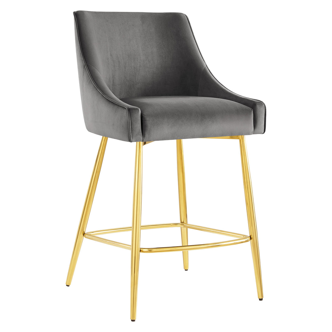 Discern Performance Velvet Counter Stool by Modway