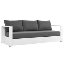 Load image into Gallery viewer, Tahoe Outdoor Patio Powder-Coated Aluminum Sofa by Modway
