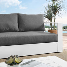 Load image into Gallery viewer, Tahoe Outdoor Patio Powder-Coated Aluminum Sofa by Modway
