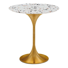 Load image into Gallery viewer, Lippa 20&quot; Round Terrazzo Side Table by Modway
