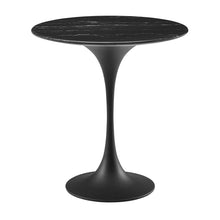 Load image into Gallery viewer, Lippa 20&quot; Round Artificial Marble Side Table by Modway
