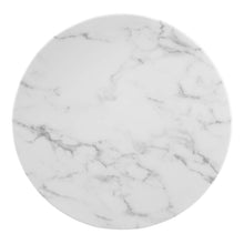 Load image into Gallery viewer, Lippa 20&quot; Round Artificial Marble Side Table by Modway
