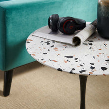 Load image into Gallery viewer, Lippa 20&quot; Round Terrazzo Side Table by Modway
