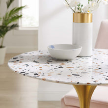 Load image into Gallery viewer, Lippa 28&quot; Round Terrazzo Dining Table by Modway
