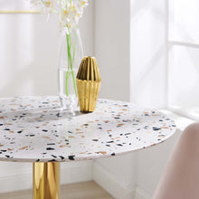 Load image into Gallery viewer, Verne 28&quot; Round Terrazzo Dining Table by Modway
