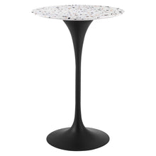 Load image into Gallery viewer, Lippa 28&quot; Round Terrazzo Bar Table by Modway
