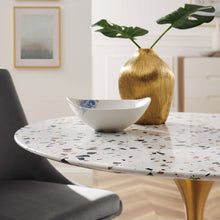 Load image into Gallery viewer, Lippa 36&quot; Round Terrazzo Dining Table by Modway
