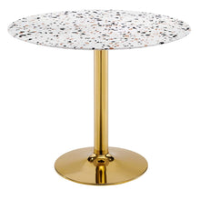 Load image into Gallery viewer, Verne 36&quot; Round Terrazzo Dining Table by Modway
