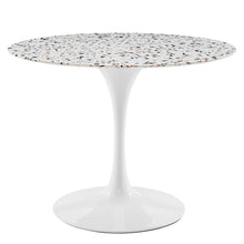 Load image into Gallery viewer, Lippa 40&quot; Round Terrazzo Dining Table by Modway
