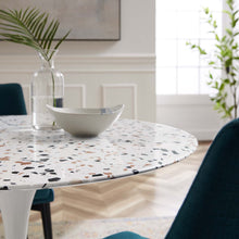 Load image into Gallery viewer, Lippa 40&quot; Round Terrazzo Dining Table by Modway
