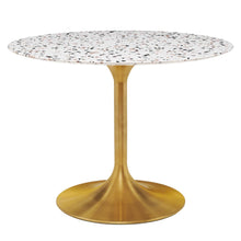 Load image into Gallery viewer, Lippa 40&quot; Round Terrazzo Dining Table by Modway
