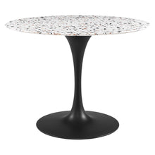 Load image into Gallery viewer, Lippa 40&quot; Round Terrazzo Dining Table by Modway
