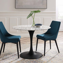 Load image into Gallery viewer, Lippa 40&quot; Round Terrazzo Dining Table by Modway
