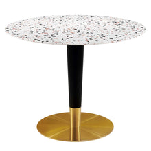 Load image into Gallery viewer, Zinque 40&quot; Round Terrazzo Dining Table by Modway
