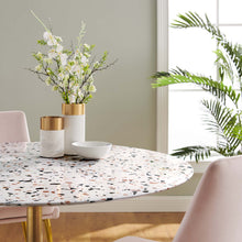 Load image into Gallery viewer, Lippa 48&quot; Round Terrazzo Dining Table by Modway
