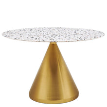 Load image into Gallery viewer, Tupelo 47&quot; Round Terrazzo Dining Table by Modway
