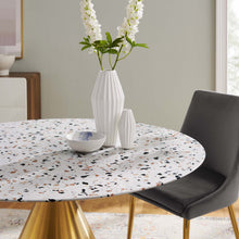 Load image into Gallery viewer, Tupelo 47&quot; Round Terrazzo Dining Table by Modway
