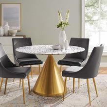 Load image into Gallery viewer, Tupelo 47&quot; Round Terrazzo Dining Table by Modway
