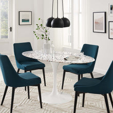 Load image into Gallery viewer, Lippa 60&quot; Oval Terrazzo Dining Table by Modway
