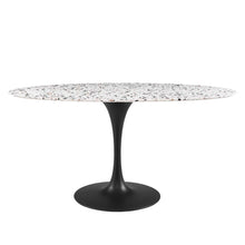 Load image into Gallery viewer, Lippa 60&quot; Oval Terrazzo Dining Table by Modway
