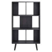 Load image into Gallery viewer, Transmit 5 Shelf Wood Grain Bookcase by Modway
