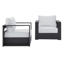 Load image into Gallery viewer, Tahoe 2-Piece Outdoor Patio Powder-Coated Aluminum Armchair Set by Modway
