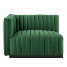 Load image into Gallery viewer, Conjure 4-Piece Channel Tufted Performance Velvet Sectional by Modway
