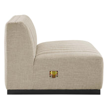 Load image into Gallery viewer, Conjure 5-Piece Channel Tufted Upholstered Fabric Sectional by Modway
