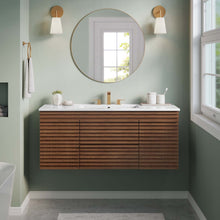 Load image into Gallery viewer, Render 48&quot; Wall-Mount Bathroom Vanity by Modway
