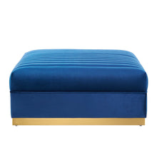Load image into Gallery viewer, Sanguine 4-Piece Channel Tufted Performance Velvet Modular Sectional Sofa by Modway
