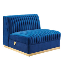 Load image into Gallery viewer, Sanguine 7-Piece Channel Tufted Performance Velvet Left-Facing Modular Sectional Sofa by Modway
