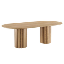 Load image into Gallery viewer, Senja 95&quot; Oval Dining Table by Modway
