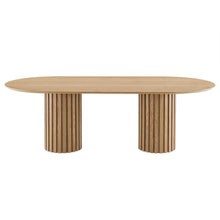 Load image into Gallery viewer, Senja 95&quot; Oval Dining Table by Modway
