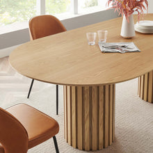 Load image into Gallery viewer, Senja 95&quot; Oval Dining Table by Modway
