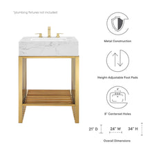 Load image into Gallery viewer, Gridiron 24&quot; Bathroom Vanity by Modway
