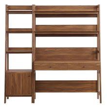 Load image into Gallery viewer, Bixby 2-Piece Wood Office Desk and Bookshelf by Modway
