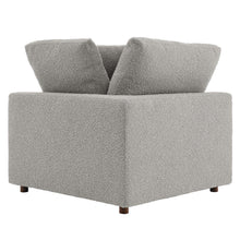 Load image into Gallery viewer, Commix Down Filled Overstuffed Boucle Fabric Corner Chair by Modway
