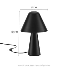 Load image into Gallery viewer, Jovial Metal Mushroom Table Lamp by Modway
