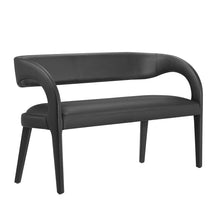 Load image into Gallery viewer, Pinnacle Vegan Leather Accent Bench by Modway
