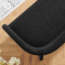 Load image into Gallery viewer, Pinnacle Boucle Fabric Accent Bench by Modway
