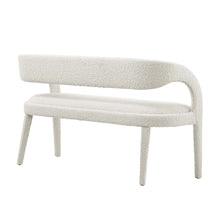 Load image into Gallery viewer, Pinnacle Boucle Fabric Accent Bench by Modway
