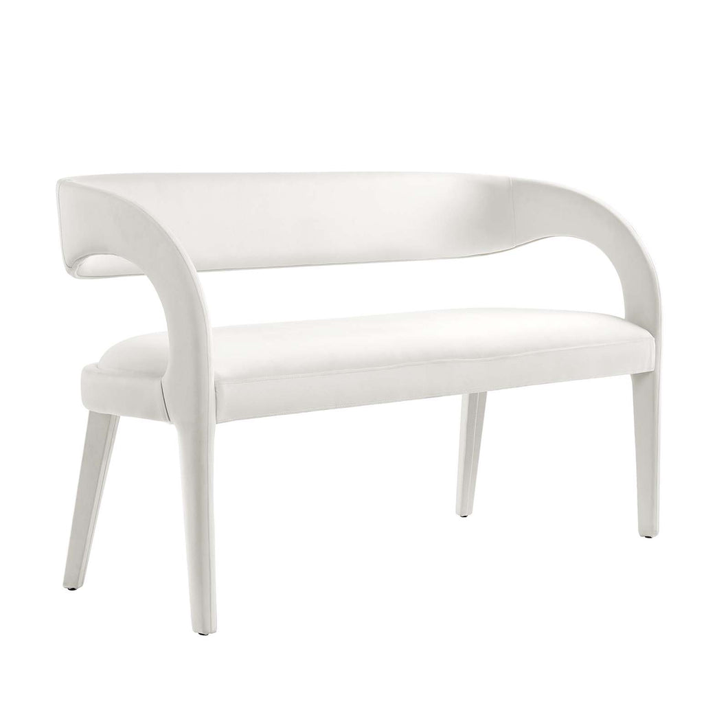 Pinnacle Performance Velvet Accent Bench by Modway