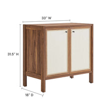 Load image into Gallery viewer, Capri 33&quot; Wood Grain Storage Cabinet by Modway
