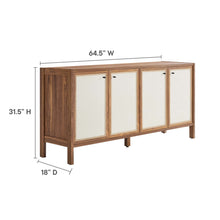 Load image into Gallery viewer, Capri 65&quot; Wood Grain Sideboard Storage Cabinet by Modway
