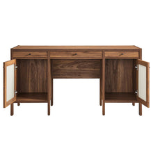 Load image into Gallery viewer, Capri 58&quot; Wood Grain Office Desk by Modway
