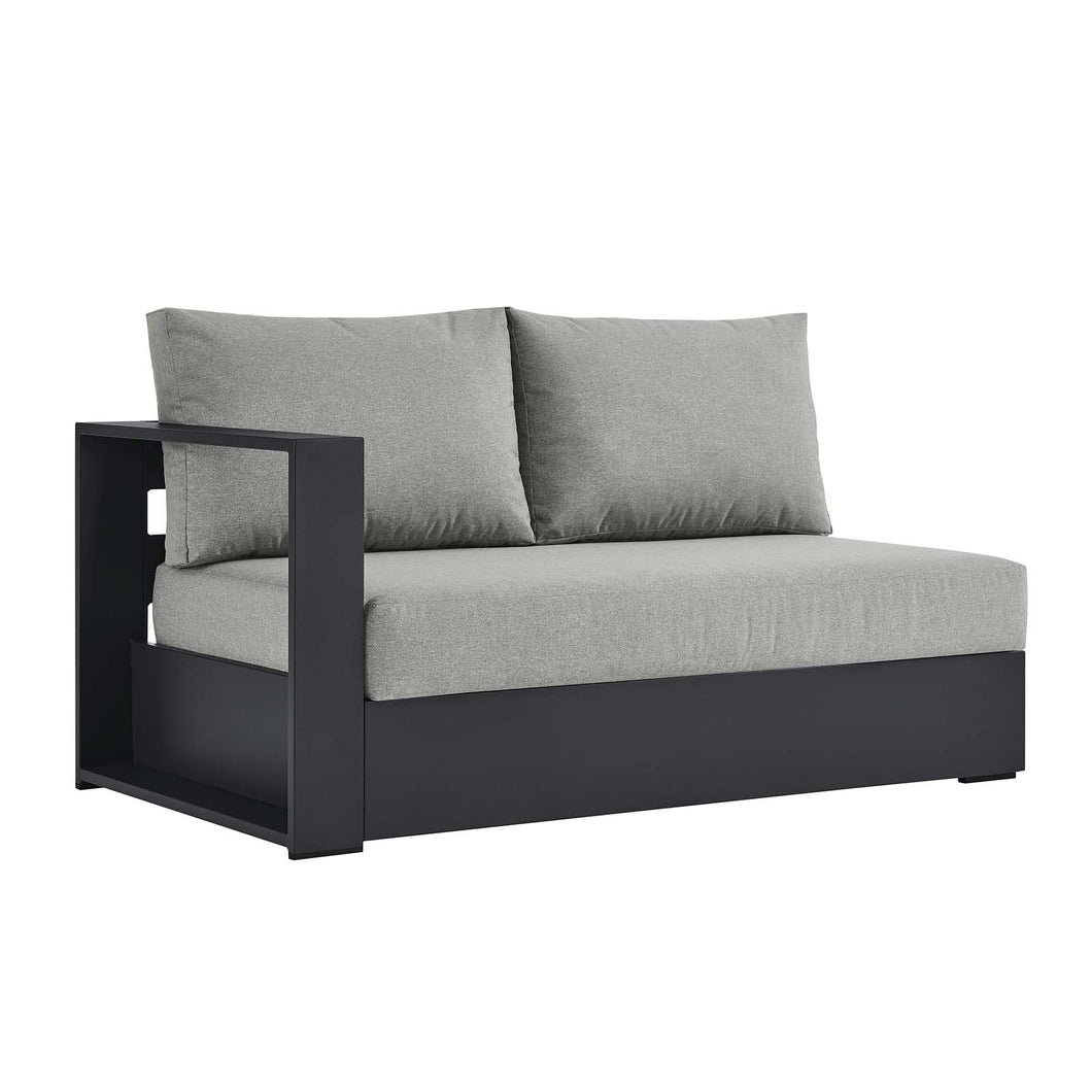 Tahoe Outdoor Patio Powder-Coated Aluminum Modular Left-Facing Loveseat by Modway