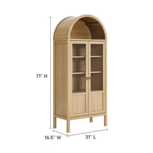 Load image into Gallery viewer, Tessa Tall Arched Storage Display Cabinet by Modway
